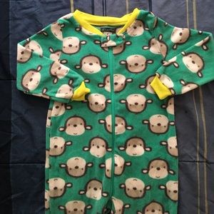 Toddler footed pajamas